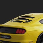 2015-23 Mustang S550 Tekno 3 Rear Window Louver / Valance