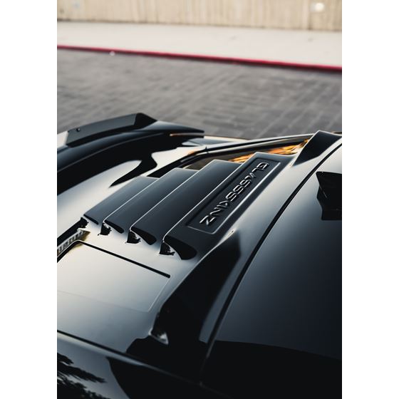 2016-22 Chevy Camaro 6Th GenRear Window Louvers / Valance Tekno 1 Style